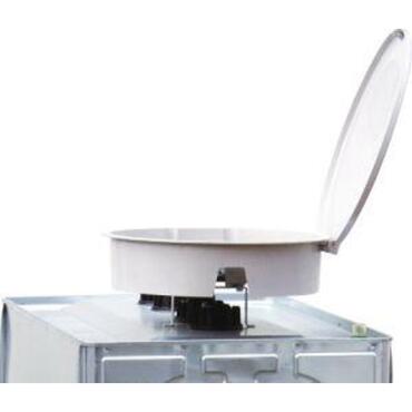 GFK-filler tray with lockable lid for UNI and MULTI tanks